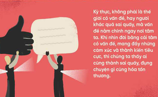 Luôn nhìn thấy lỗi ở người khác: Nỗi bất hạnh lớn lao của những cái đầu chứa đầy thành kiến